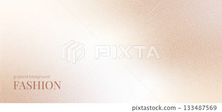Fashion calm warm grain textured beige gradient. Neutral pastel grainy noise gradation background. Light creamy brown blending colours. Vector ombre cream beauty cosmetic blank. Gritty gradation Fashion calm warm grain textured beige gradient. Neutral pastel grainy noise gradation background. Light creamy brown blending colours. Vector ombre cream beauty cosmetic blank. Gritty gradation 133487569