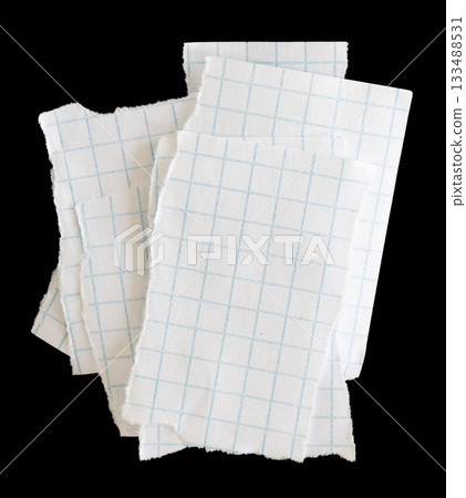 Stack of note paper 133488531