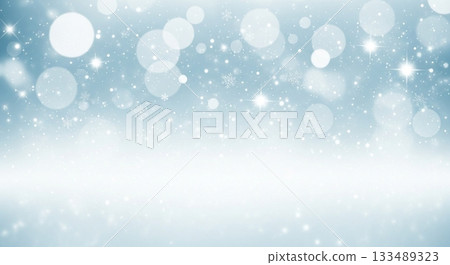 Background illustration of a winter snow scene with soft light pouring down Background illustration of a winter snow scene with soft light pouring down 133489323