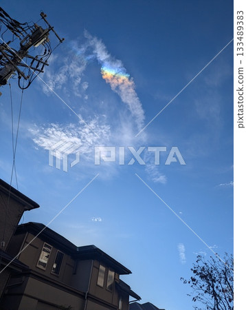 Rainbow cloud Rainbow cloud 133489383