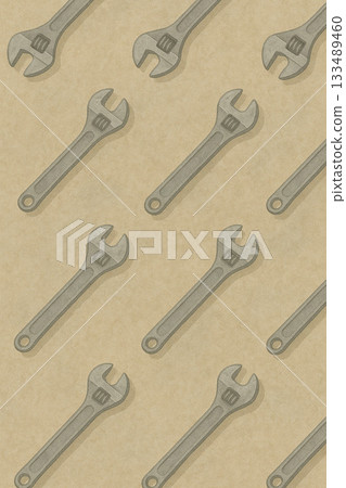 工具系列：可調扳手對角線對齊模式 133489460