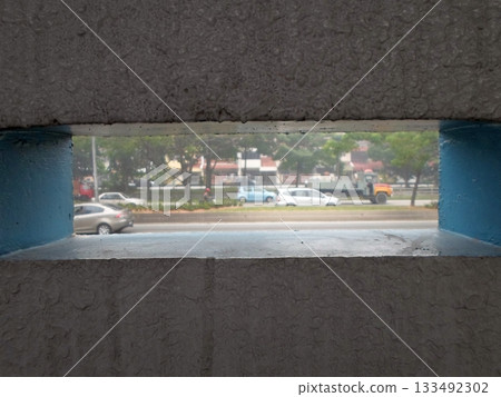 Limited Perspective A Glimpse of the Outside World Through a Small Opening 133492302