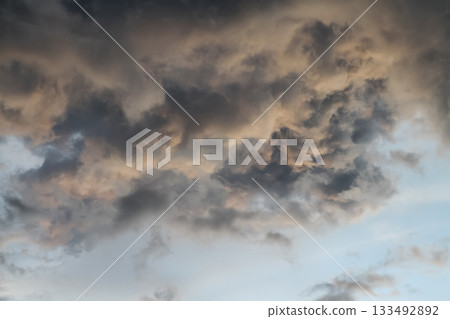 The cloud black before storm in thailand 133492892