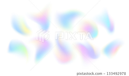 Vector Illustration Abstract Colorful Shapes Background 133492978