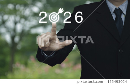 Business happy new year 2026 success concept 133493024