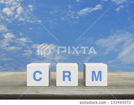 Customer Relationship Management concept 133493072