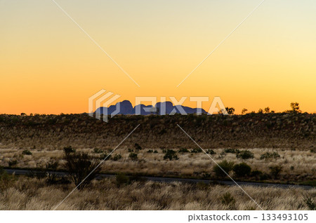 The stunning scenery of Kata Tjuta in Australia The stunning scenery of Kata Tjuta in Australia 133493105