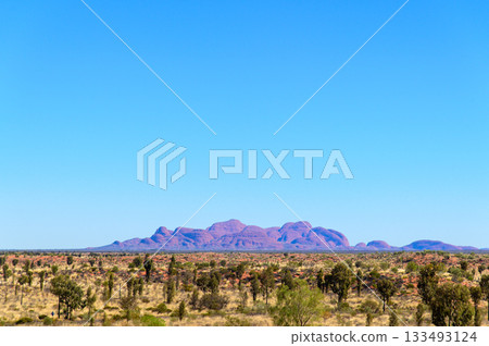The stunning scenery of Kata Tjuta in Australia 133493124