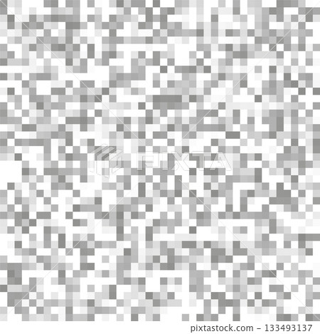 Vector Illustration Background Abstract Gray Checkered Pattern for Modern Design with Pixel Texture and Monochrome Mood Suitable for Tech and Art Projects 133493137