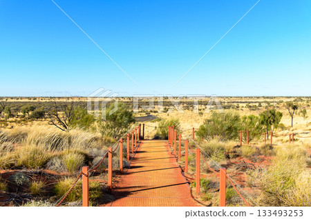 澳洲烏魯魯的壯麗荒野景色 133493253