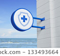 Business healthy and medical care insurance concept, 3D rendering 133493664