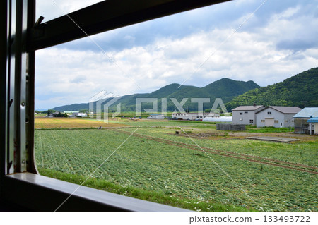 View from Furano Station to Yamabe Station on the JR Hokkaido Nemuro Main Line (Summer 2023) View from Furano Station to Yamabe Station on the JR Hokkaido Nemuro Main Line (Summer 2023) 133493722