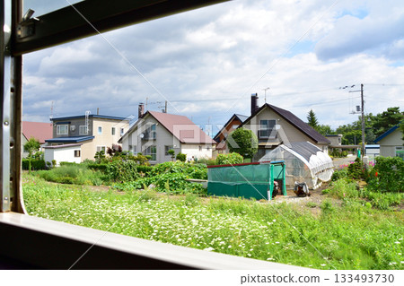 從富良野站到山部車站的JR北海道根室本線景色（2023年夏季） 133493730