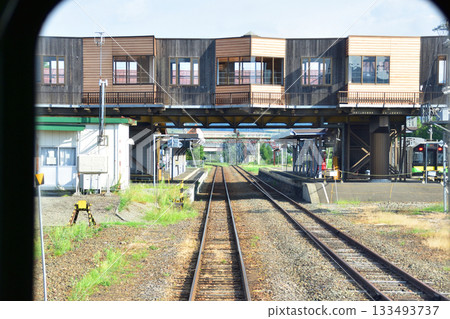 View from Furano Station to Yamabe Station on the JR Hokkaido Nemuro Main Line (Summer 2023) 133493737