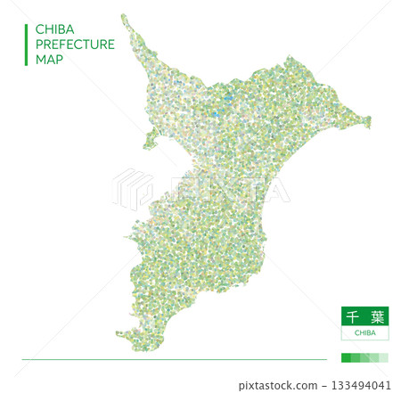 千葉縣地圖(千葉,虛線) 千葉縣地圖(千葉,虛線) 133494041