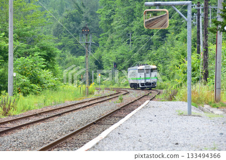 JR Hokkaido Nemuro Main Line, scenery from Yamabe Station to Kanayama Station (Summer 2023) 133494366