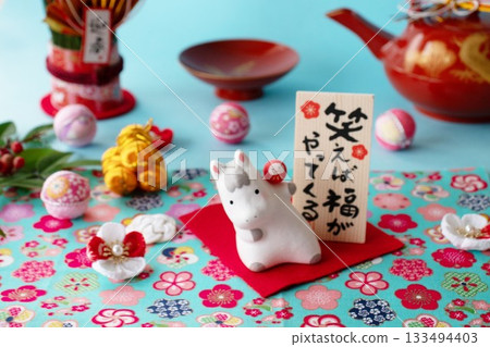 賀年卡素材：馬年 133494403