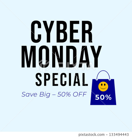 Cyber Monday Special Blue Shopping Deals Cyber Monday Special Blue Shopping Deals 133494443