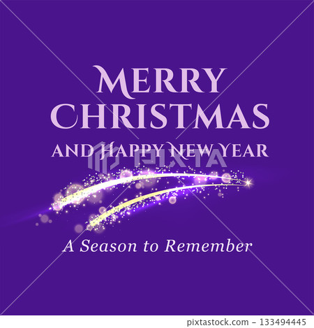Merry Christmas Elegant New Year Greeting Merry Christmas Elegant New Year Greeting 133494445