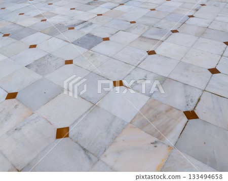 Marble granite colour panorama background wall surface 133494658