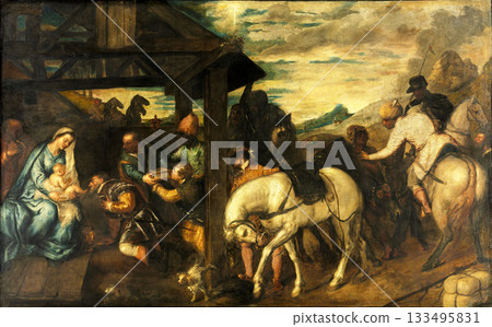 Adoration of the Magi Titian Adoration of the Magi Titian 133495831
