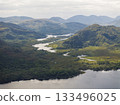 Killarney National Park, Aerial Drone Shot of Muckross Lake and surroundings. County Kerry, West Ireland at Summer 133496025