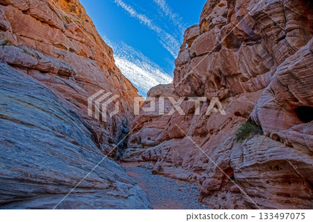Southwest USA sandstone canyon landscape Southwest USA sandstone canyon landscape 133497075