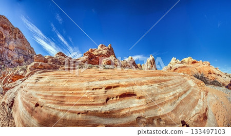 Southwest USA sandstone canyon landscape Southwest USA sandstone canyon landscape 133497103