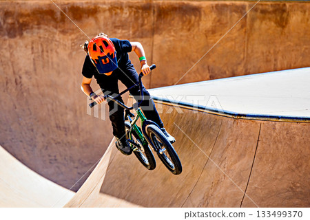 motorcyclist on a bike rider motorcyclist on a bike rider 133499370