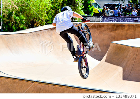 motorcyclist on a bike rider motorcyclist on a bike rider 133499371