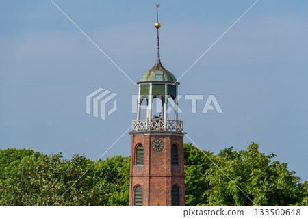 ditzum at the ems river 133500648