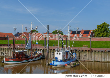 ditzum at the ems river ditzum at the ems river 133500660