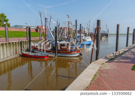 ditzum at the ems river 133500662