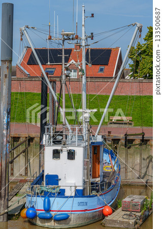 ditzum at the ems river ditzum at the ems river 133500687