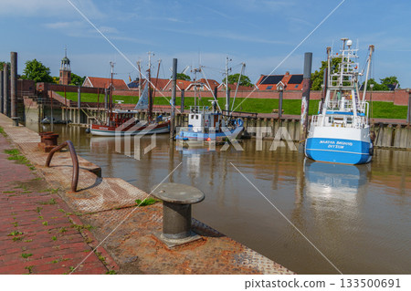 ditzum at the ems river 133500691