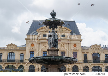 ditzum at the ems river 133500781