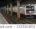 ueno station, electric train, train 133501853
