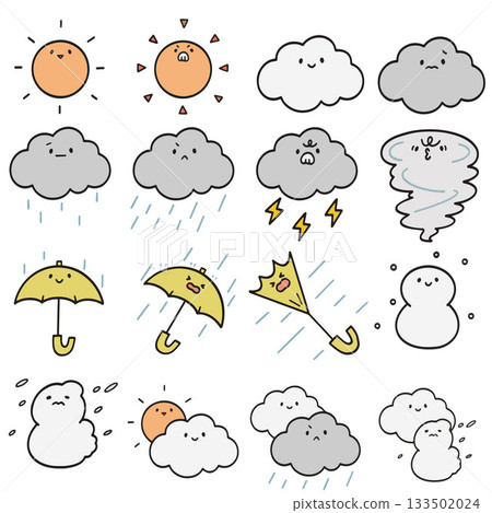 Weather icon 133502024