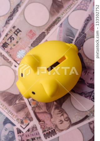 Japan, Japanese yen paper banknotes, money for business. Japanese yen Japan, Japanese yen paper banknotes, money for business. Japanese yen 133502752