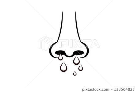Runny nose poster Runny nose poster 133504825