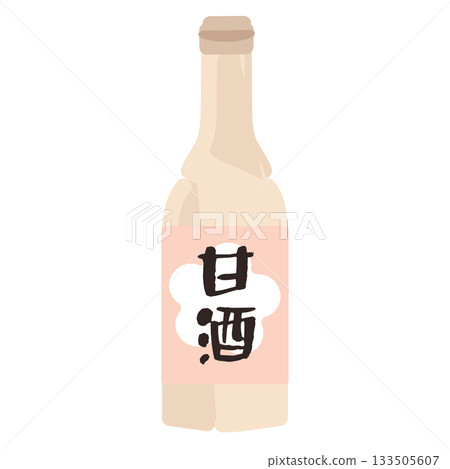 Amazake illustration Amazake illustration 133505607