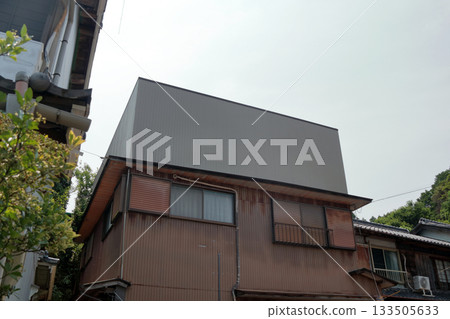 Exterior wall replacement and repair, scaffolding, tinplate metalwork Exterior wall replacement and repair, scaffolding, tinplate metalwork 133505633