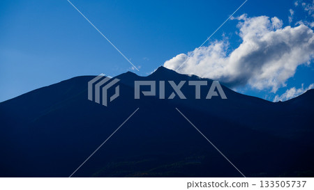 從乘鞍岳展望台上可以眺望乘鞍岳和大日岳。 133505737