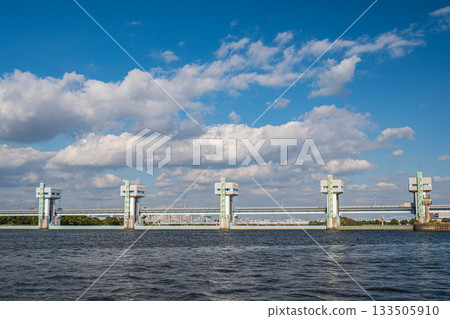 淀川堰 大阪市 133505910