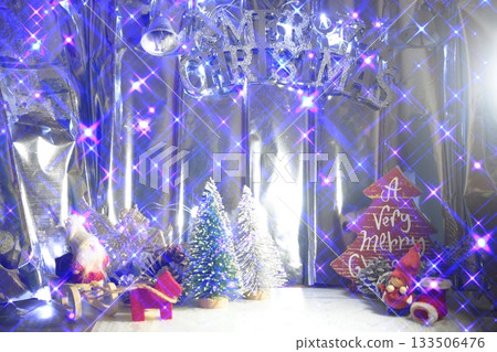 A cute Christmas object dressed as Santa A cute Christmas object dressed as Santa 133506476