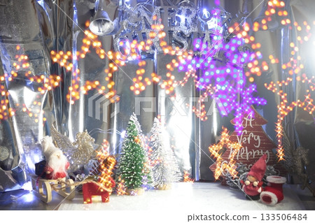 與聖誕樹的風景 133506484