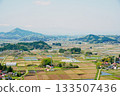 Rural scenery in the Omotego area of Shirakawa City, Fukushima Prefecture 133507436