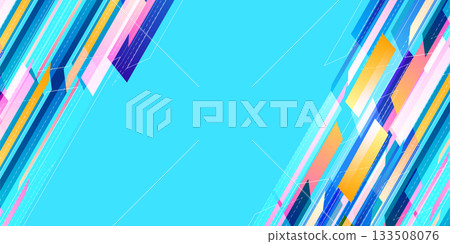 藍色科技數位圖案背景 133508076