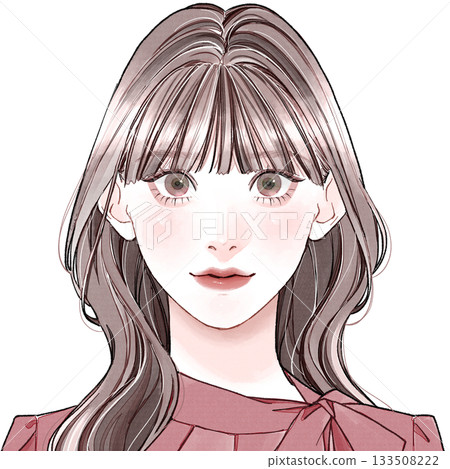 臉型：「優雅型」 - 齊瀏海 133508222