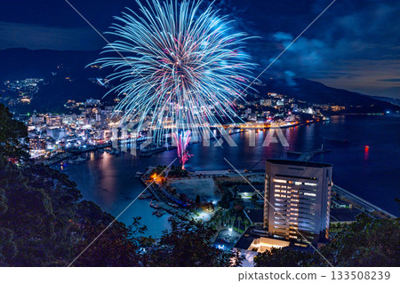 [Shizuoka Prefecture] Atami's million-dollar night view and seaside fireworks festival 133508239